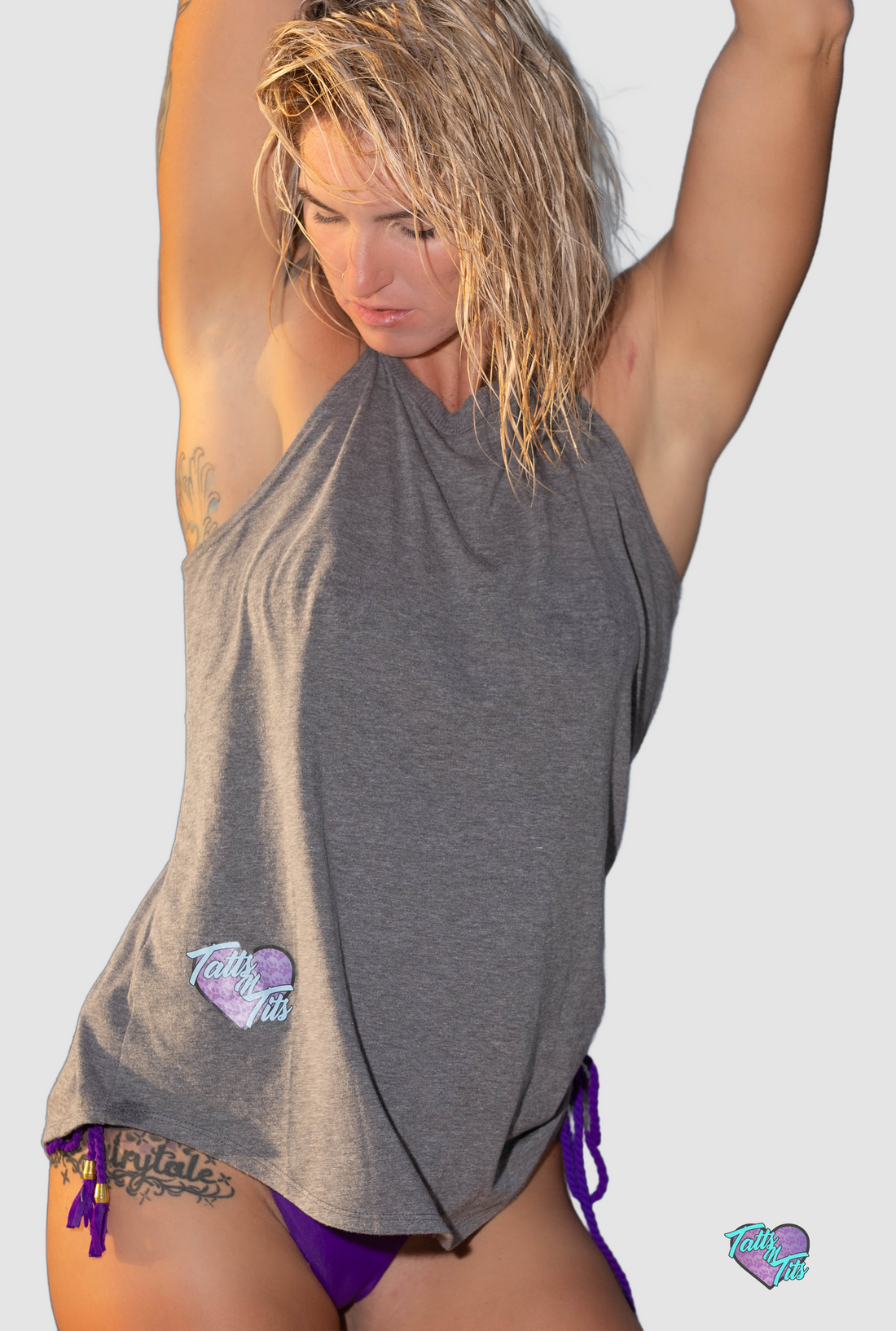 Perfect Tri Rocker Tank Top